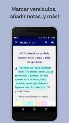 Tzotzil Zinacantán Bible android App screenshot 0
