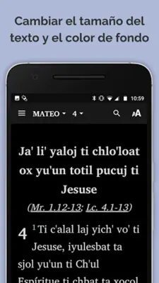 Tzotzil Zinacantán Bible android App screenshot 1